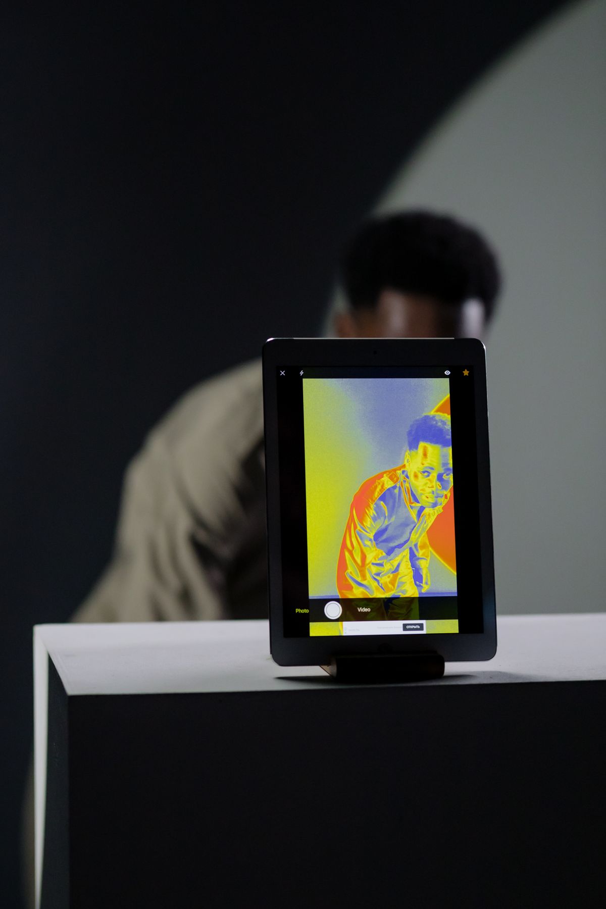 Thermal imaging camera used to identify overheating components