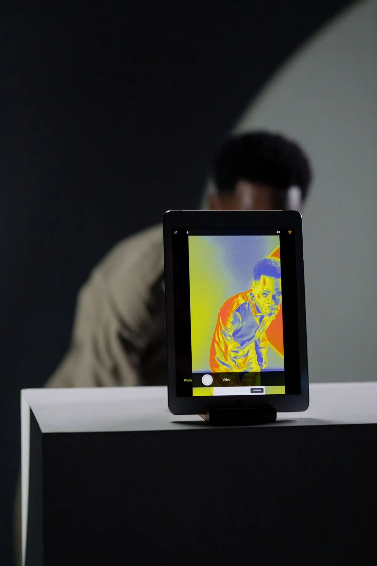 Thermal imaging camera used to identify overheating components