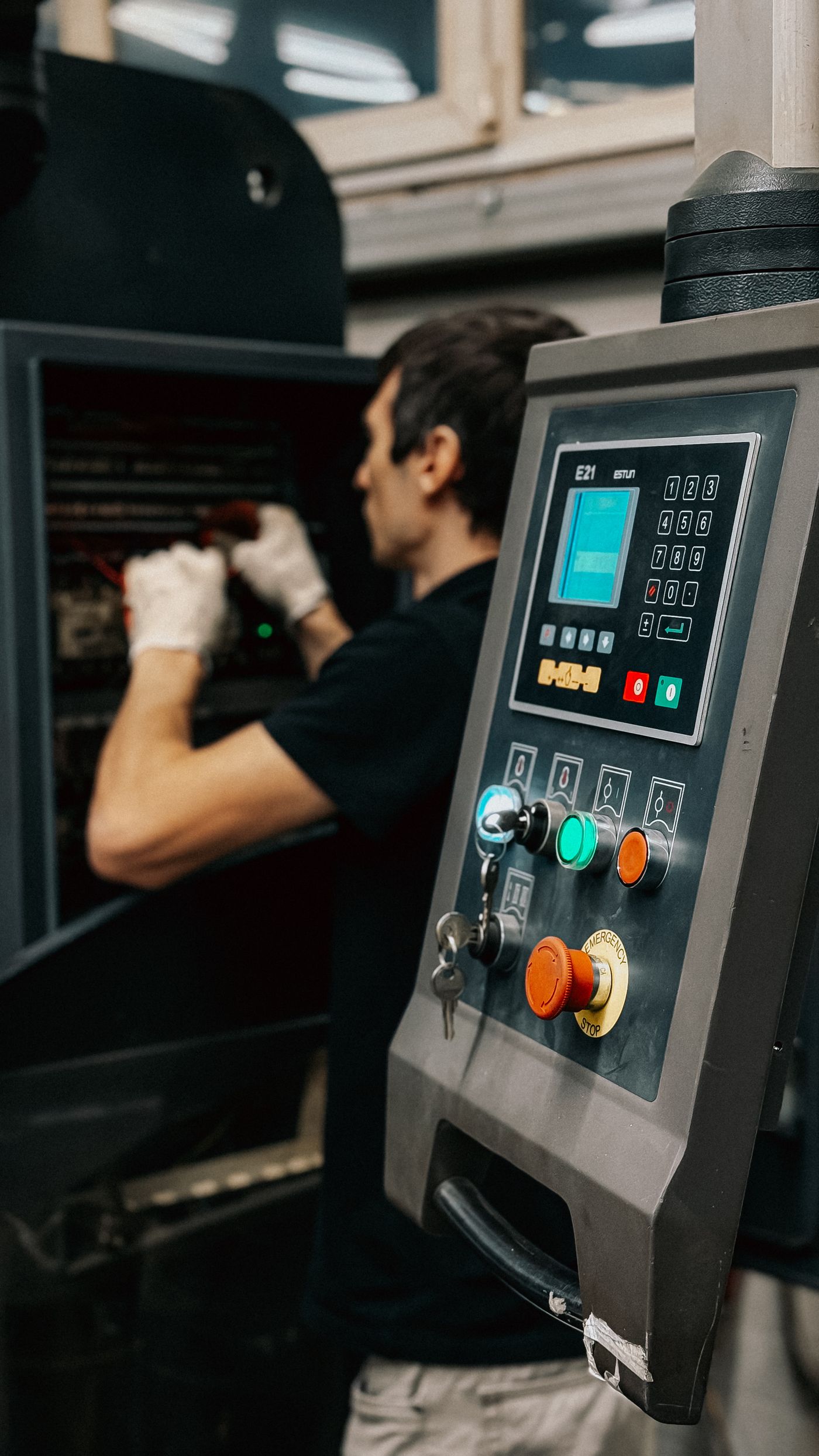Industrial automation control panel