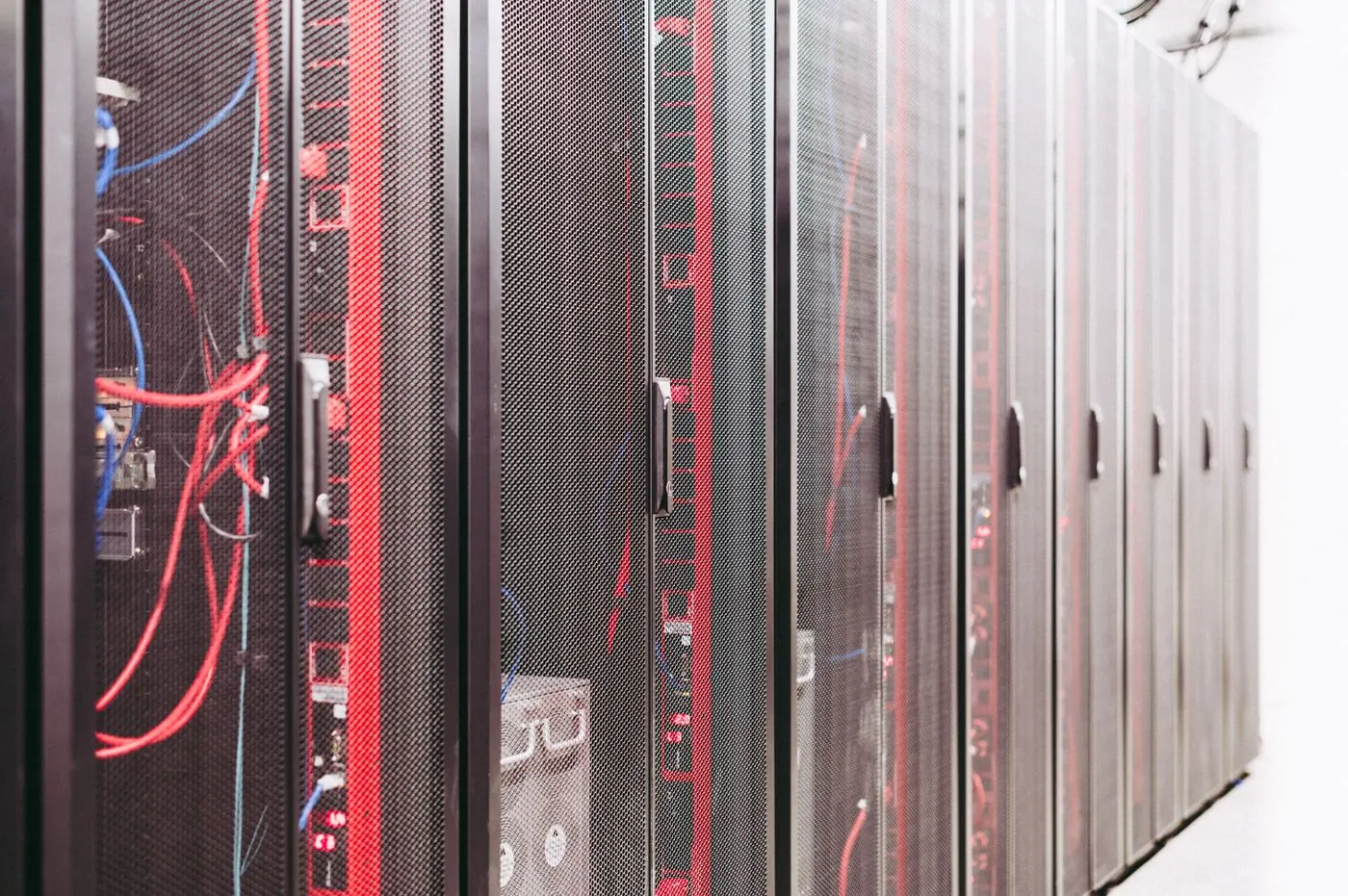 Networking server racks in a data infrastructure environment